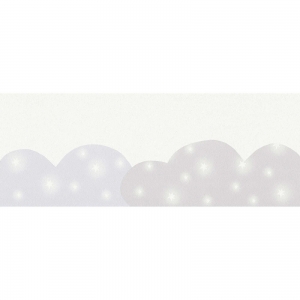 Dětská vliesová bordura A.S. Création SK-Borten – mráčky